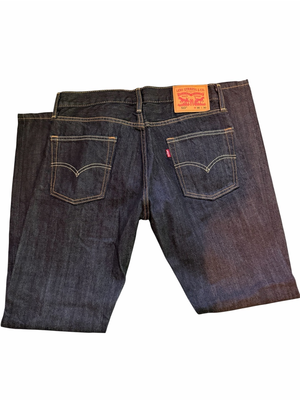 Levi's Men's Dark Blue Straight Jeans